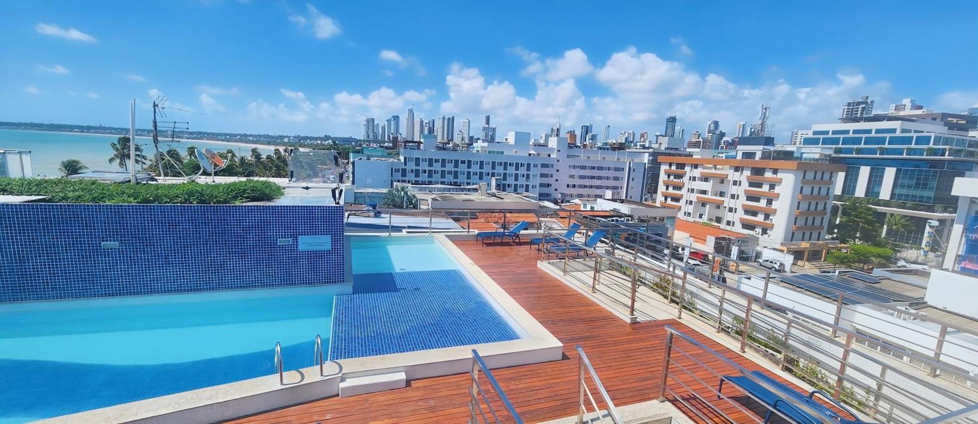 Apartamento Tambau a Beira Mar Joao Pessoa Bagian luar foto